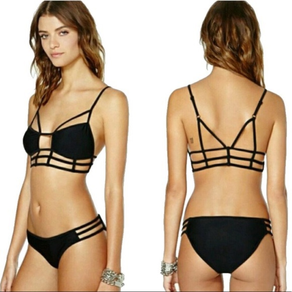 One teaspoon caged bikini set (hard to find!)